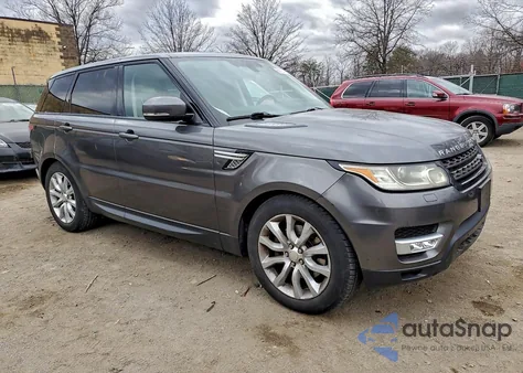 2014 Land Rover Range Rover Sport Hse из США, поврежденный, VIN SALWR2WF9EA358280